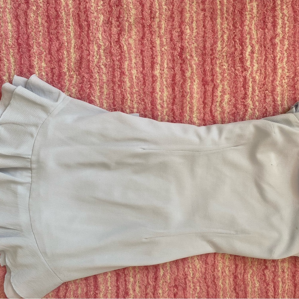Elegant White Ruffle Skirt